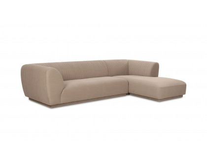 Moe's™ Zandro Contemporary Right Arm Sectional - Beige