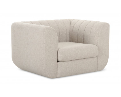 Moe's Rosy Contemporary Lounge Chair - Oatmeal