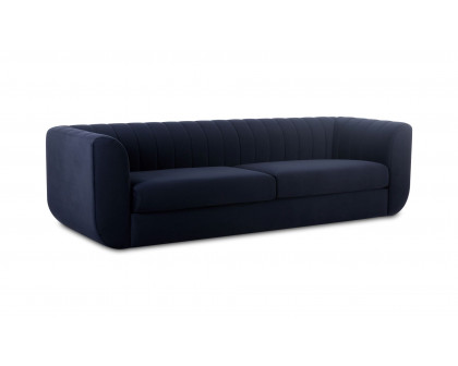 Moe's Rosy Contemporary Sofa - Deep Blue