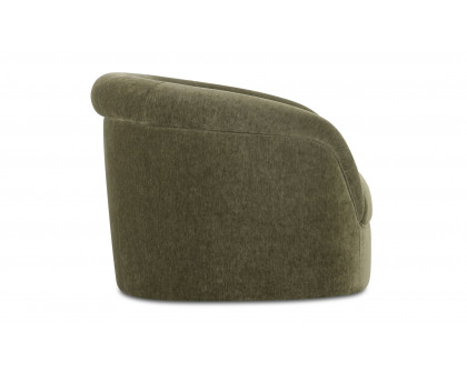 Moe's Thora Contemporary Lounge Chair - Dark Green