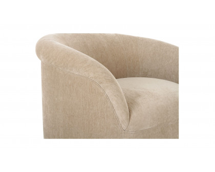 Moe's Thora Contemporary Lounge Chair - Beige