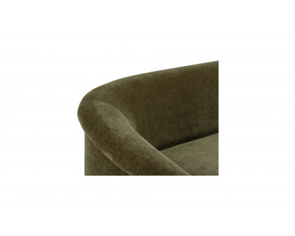 Moe's Thora Contemporary Sofa - Dark Green