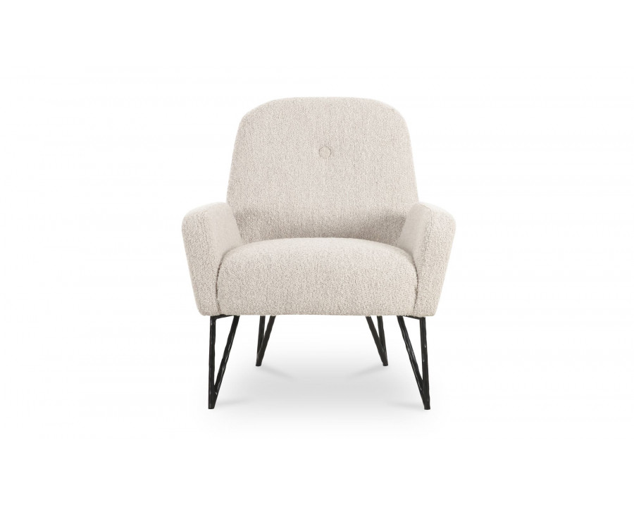 Moe's - Sienna Contemporary Accent Chair in Oat