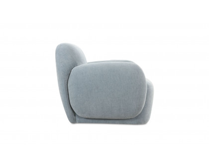 Moe's Hazel Contemporary Lounge Chair - Light Blue