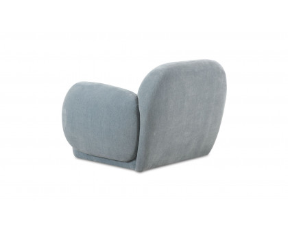 Moe's Hazel Contemporary Lounge Chair - Light Blue