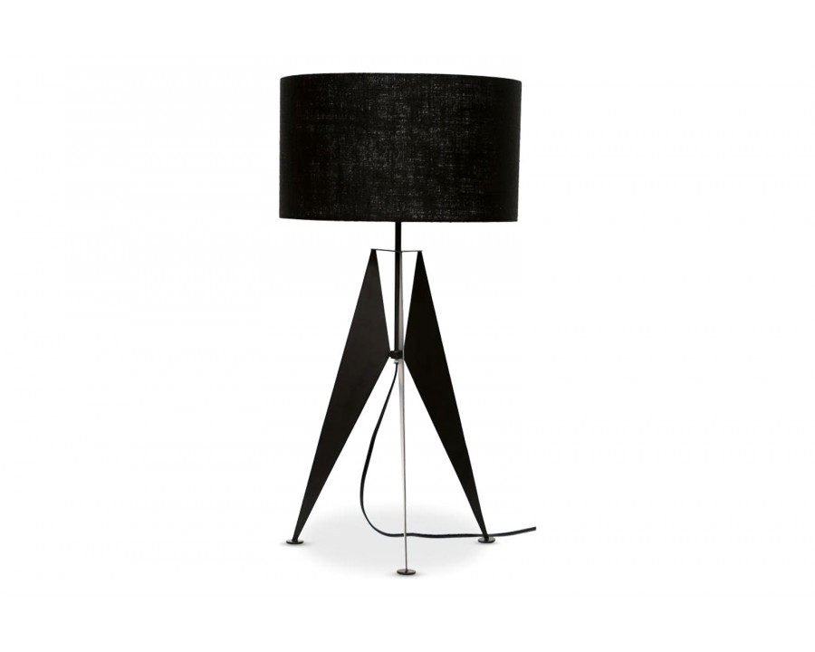 Moe's - Raven Lamp in Black