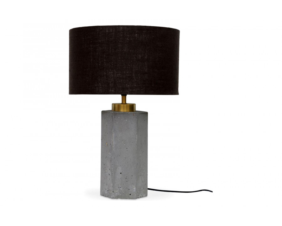 Moe's - Pantheon Table Lamp in Gray