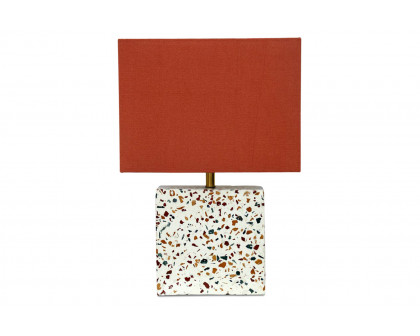 Moe's - Terrazzo Cylinder Table Lamp