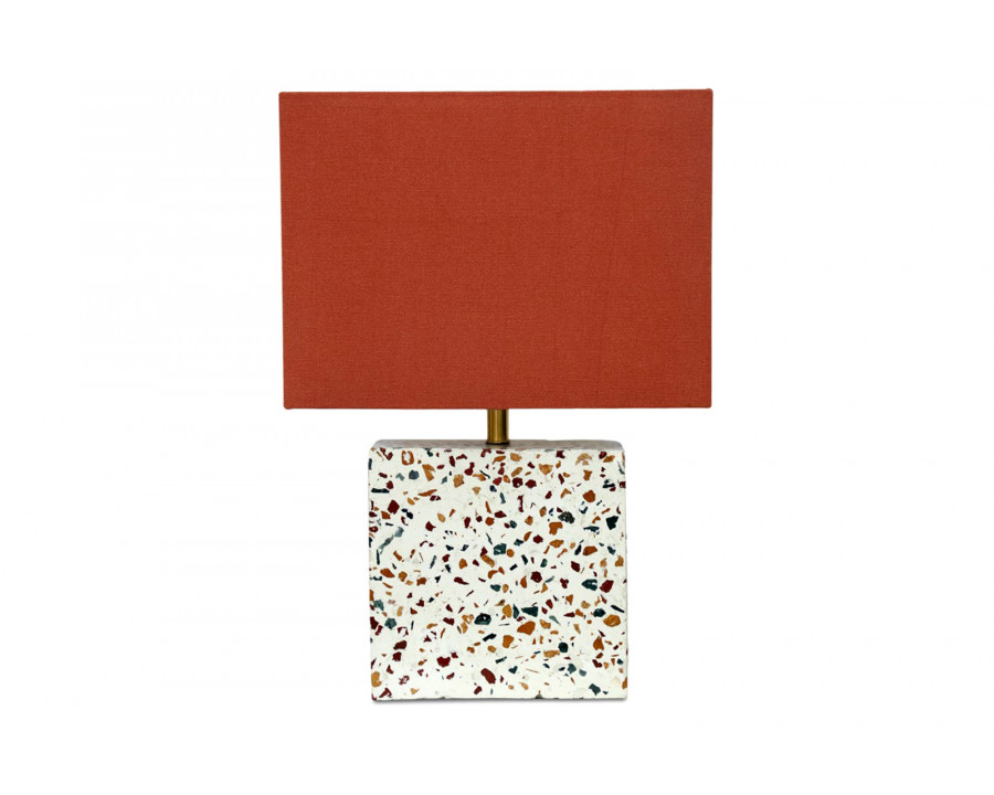 Moe's Terrazzo Square Table Lamp - Multi-Color