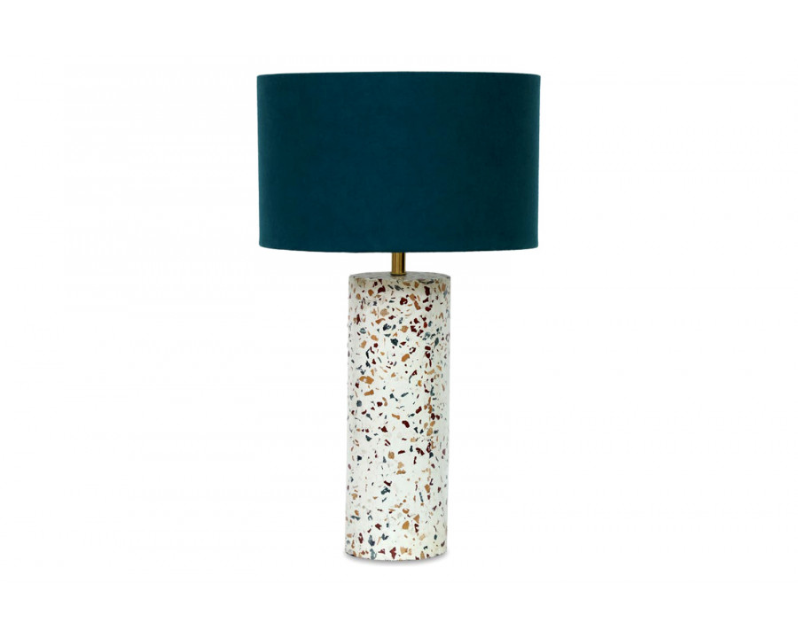 Moe's - Terrazzo Cylinder Table Lamp