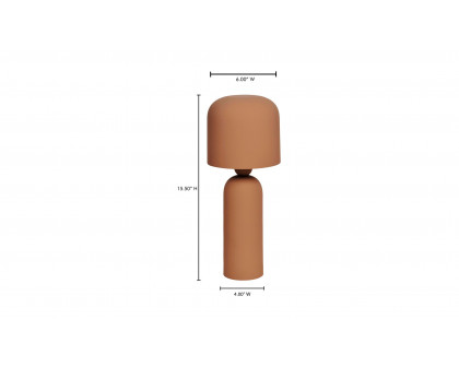 Moe's Echo Contemporary Table Lamp - Terracotta