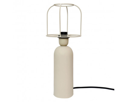 Moe's Echo Contemporary Table Lamp - Beige