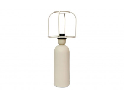 Moe's Echo Contemporary Table Lamp - Beige