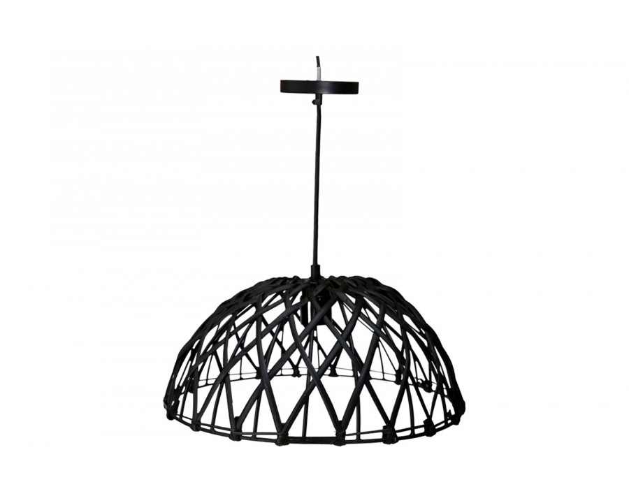 Moe's - Umbrella Pendant Lamp in Black