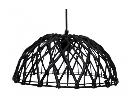 Moe's - Umbrella Pendant Lamp in Black