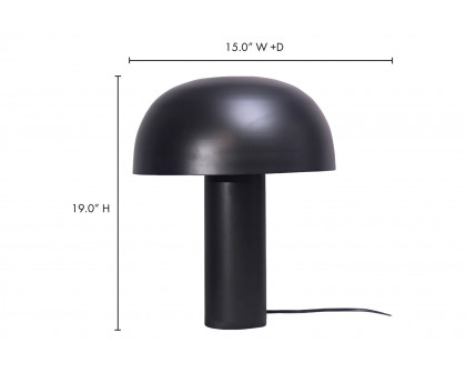 Moe's Nanu Table Lamp - Black