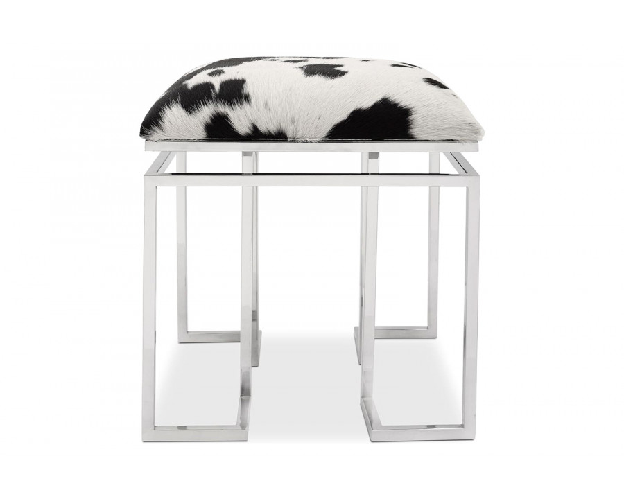 Moe's Appa Stool Square - White