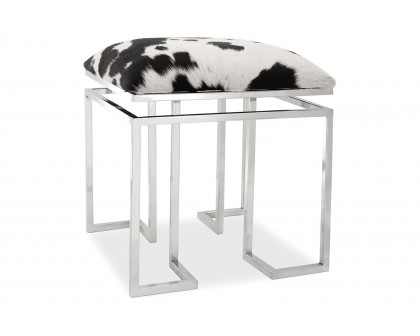 Moe's Appa Stool Square - White