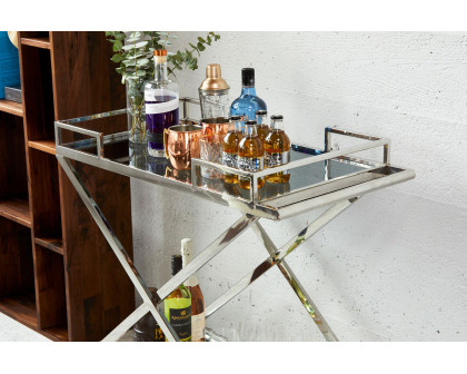 Moe's - Moetini Bar Cart in Gray