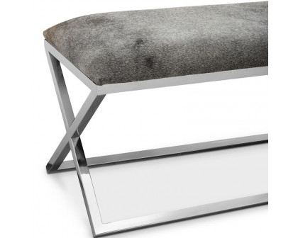 Moe's - Rossi Bench in Gray