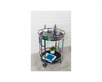 Moe's - Moonbow Contemporary Bar Cart in Multi