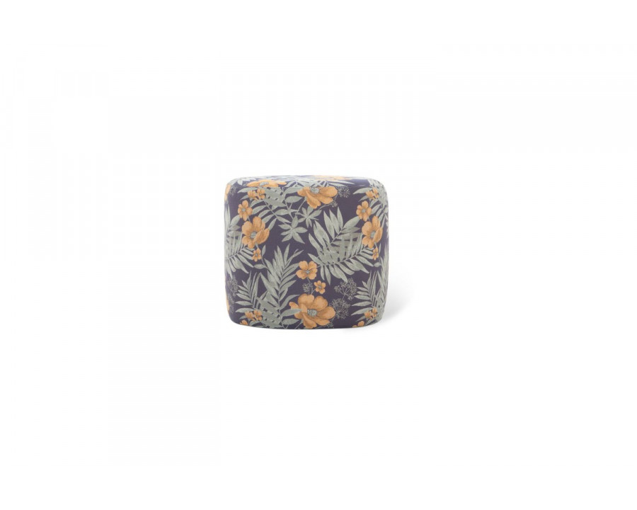 Moe's Ling Modern Small Ottoman - Mimosa