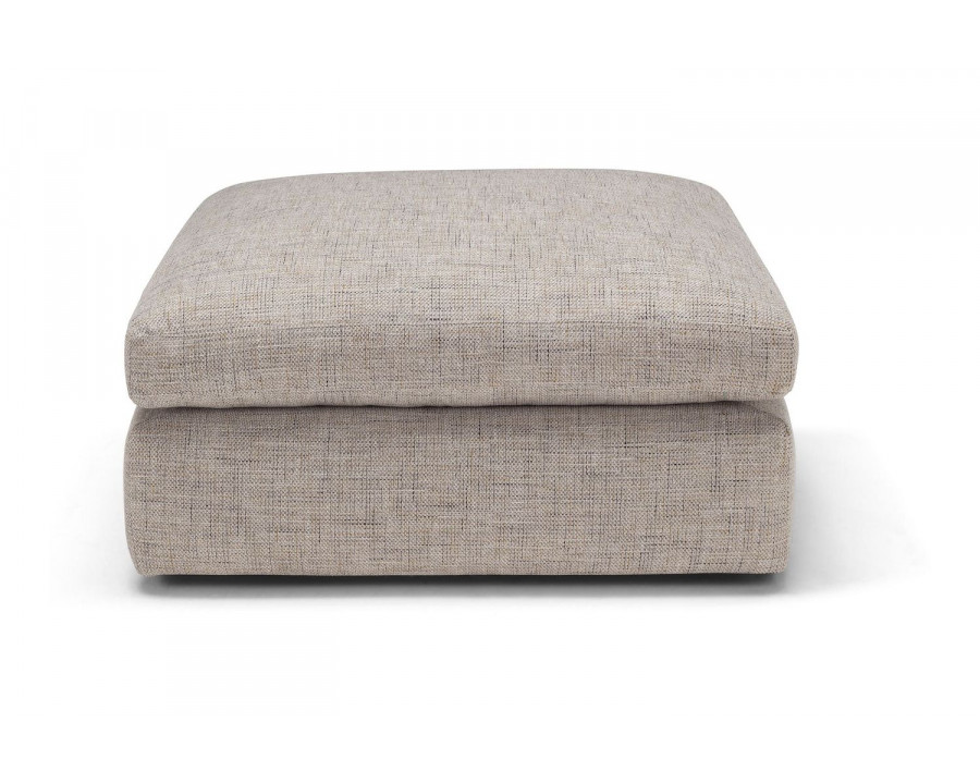 Moe's - Day Dream Modern Ottoman in Sand