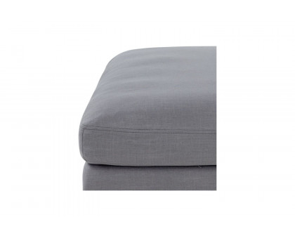 Moe's - Amara Modern Modular Condo Sized Ottoman in Moonlight