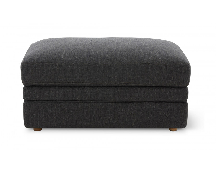 Moe's Malin Modern Ottoman with Storage - Charcoal