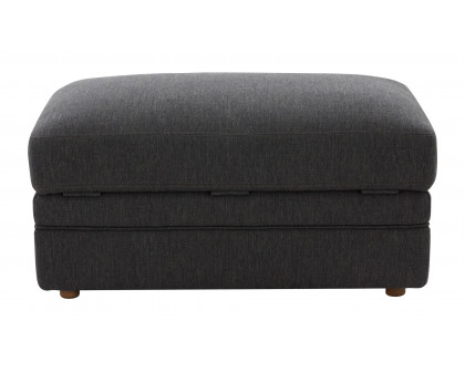 Moe's Malin Modern Ottoman with Storage - Charcoal