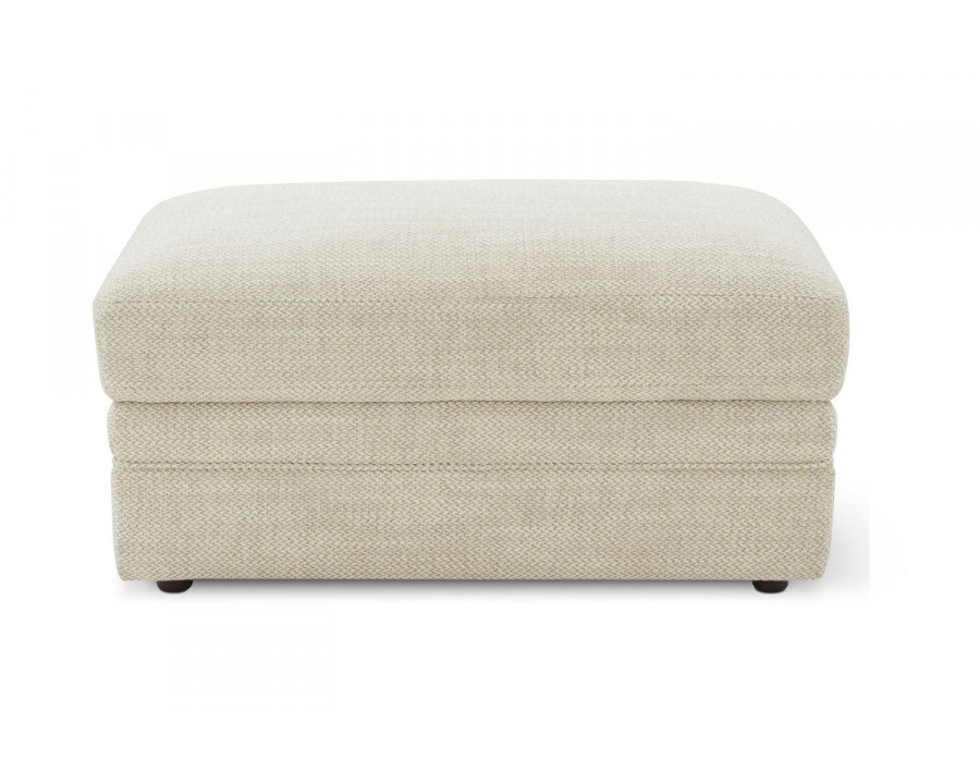 Moe's Malin Modern Ottoman with Storage - Beige