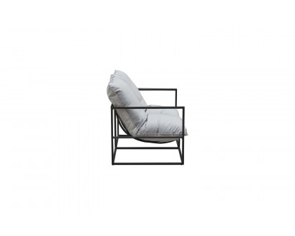 Moe's - Sono Modern 2 Seater Lounge Chair in Seashell