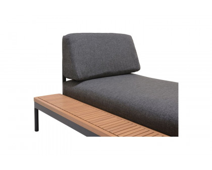 Moe's - Aether Modern Daybed in Charcoal Gray