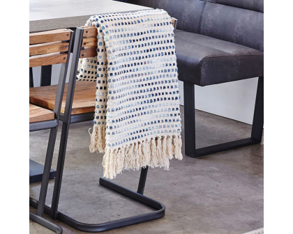 Moe's Satri Throw - Blue