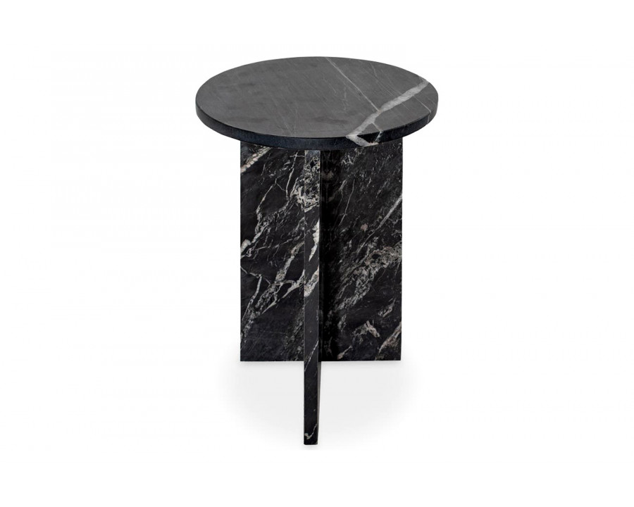 Moe's Grace Accent Table - Black Marble