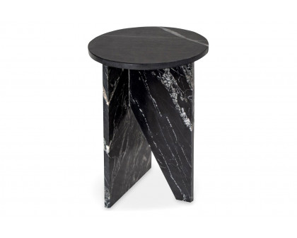 Moe's Grace Accent Table - Black Marble