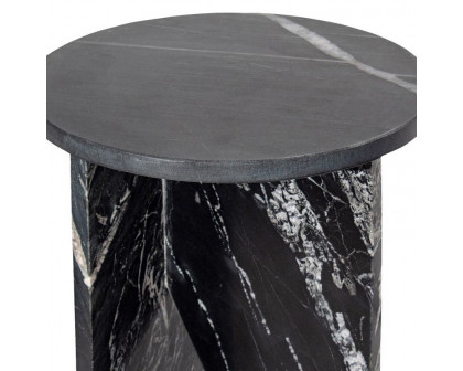 Moe's Grace Accent Table - Black Marble