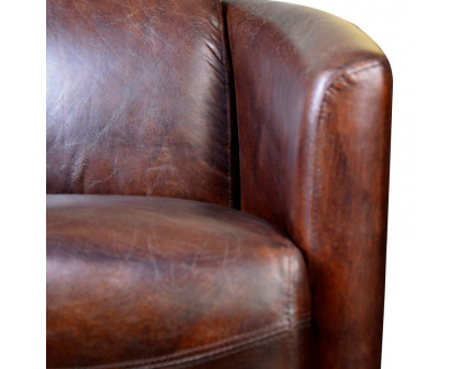 Moe's - Salzburg Club Chair in Brown