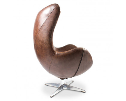 Moe's™ St Anne Swivel Club Chair - Brown