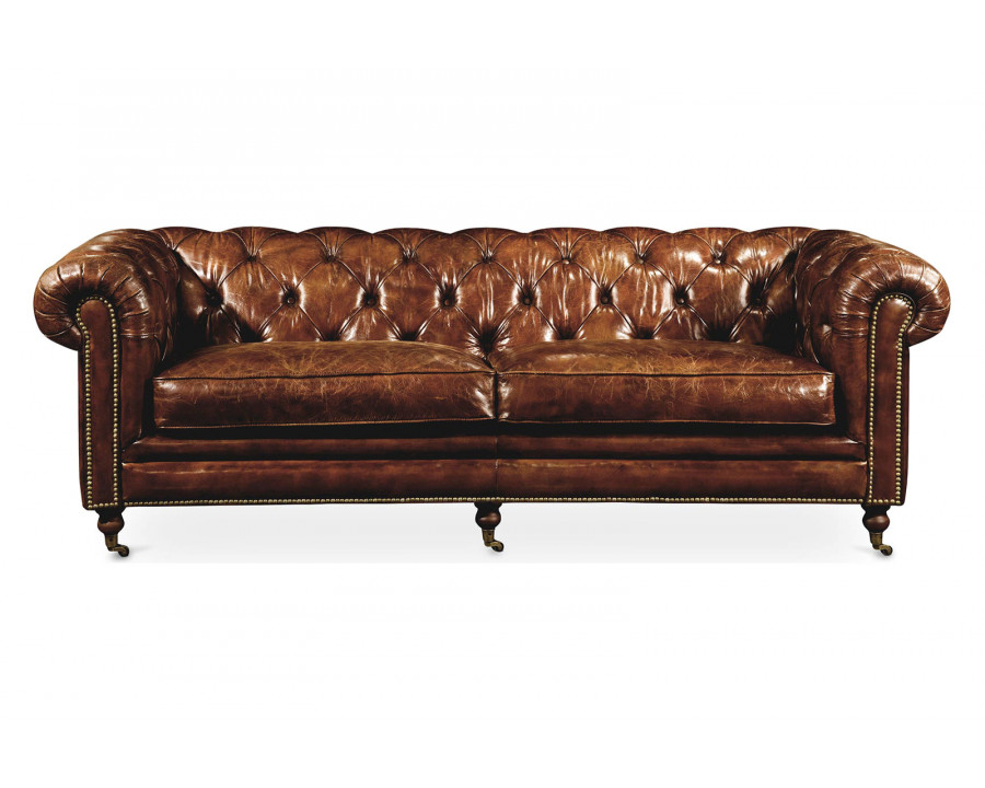 Moe's Birmingham Sofa - Dark Brown