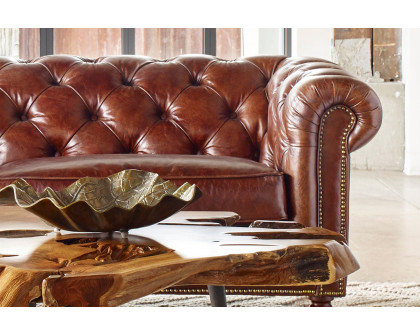 Moe's Birmingham Sofa - Dark Brown