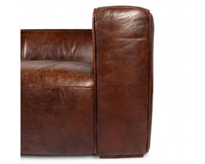 Moe's Bolton Sofa - Dark Brown