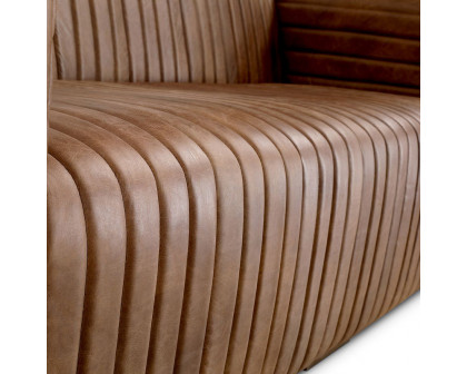 Moe's Castle Sofa - Light Brown