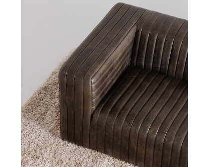 Moe's Castle Sofa - Charred Olive