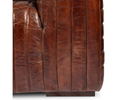 Moe's Castle Sofa - Dark Brown