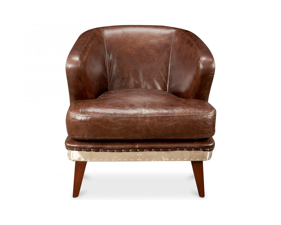 Moe's - Preston Club Chair in Brown