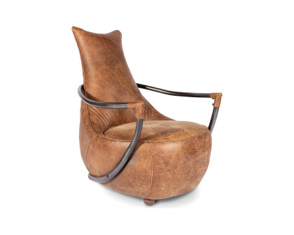 Moe's Carlisle Club Chair - Brown