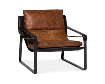 Moe's Connor Club Chair - Cappuccino