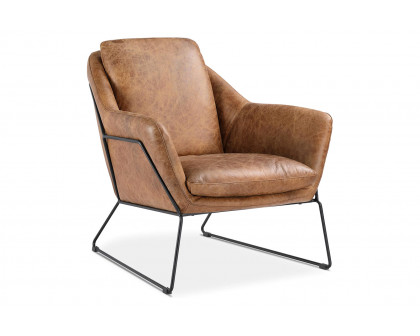 Moe's Greer Club Chair - Cappuccino