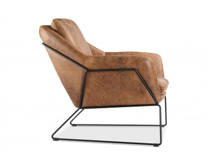 Moe's Greer Club Chair - Cappuccino